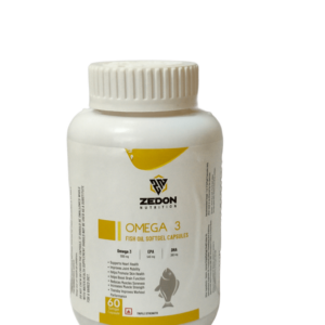 Omega 3 Fish Oil Capsules - 60 Capsules
